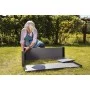 Rectangular flower bed border Maple Trough 106x52x32cm grey Rectangular flower bed border Maple Trough 106x52x32cm grey