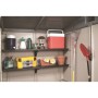 Accessory set for shed ( 4 shelves + 2 brackets )