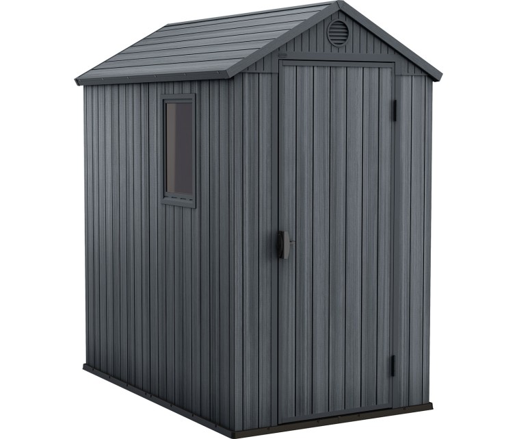 Garden shed Darwin 4x6 grey