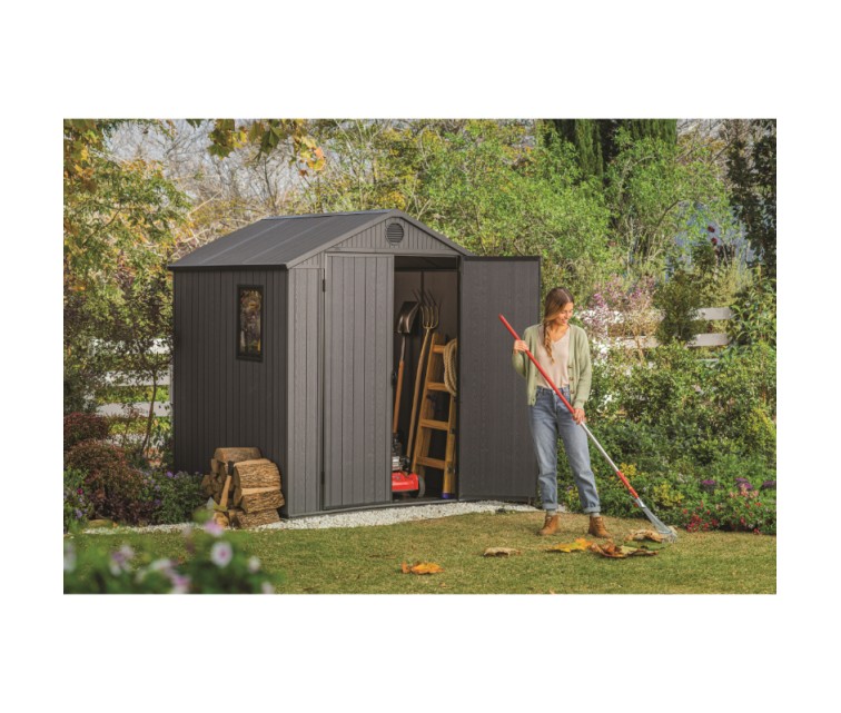 Garden shed Darwin 6x6 grey