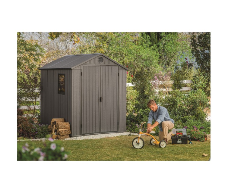 Garden shed Darwin 6x6 grey