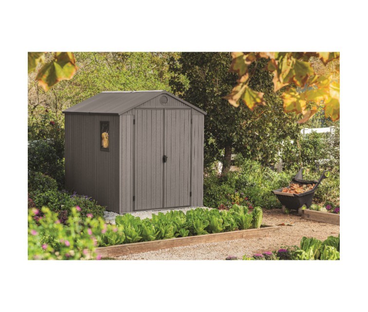 Garden shed Darwin 6x8 grey