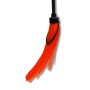 Broom with handle round orange