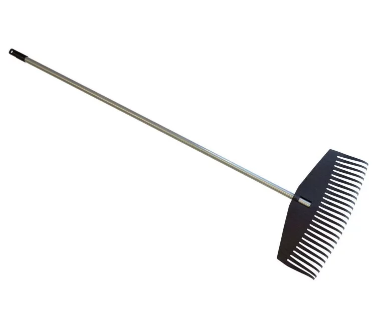 Leaf Rake with handle black 50cm Leaf Rake with handle black 50cm