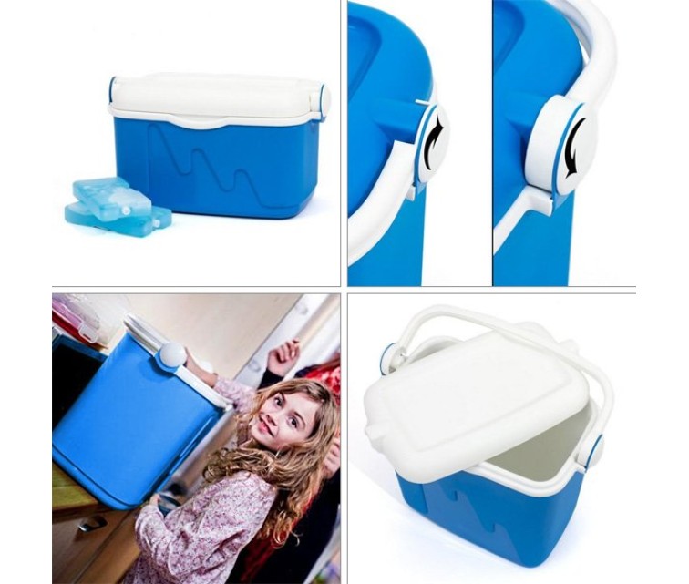 High-rise box 20L 42,8x26,5x39,6cm blue/white