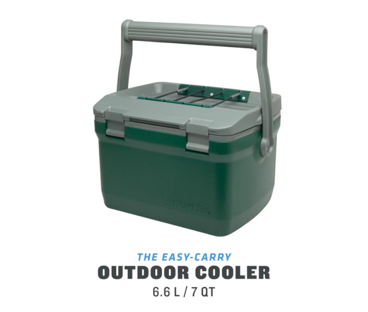 Cold box Adventure 6,6L green 2020