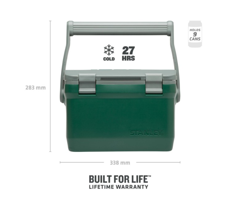 Cold box Adventure 6,6L green 2020