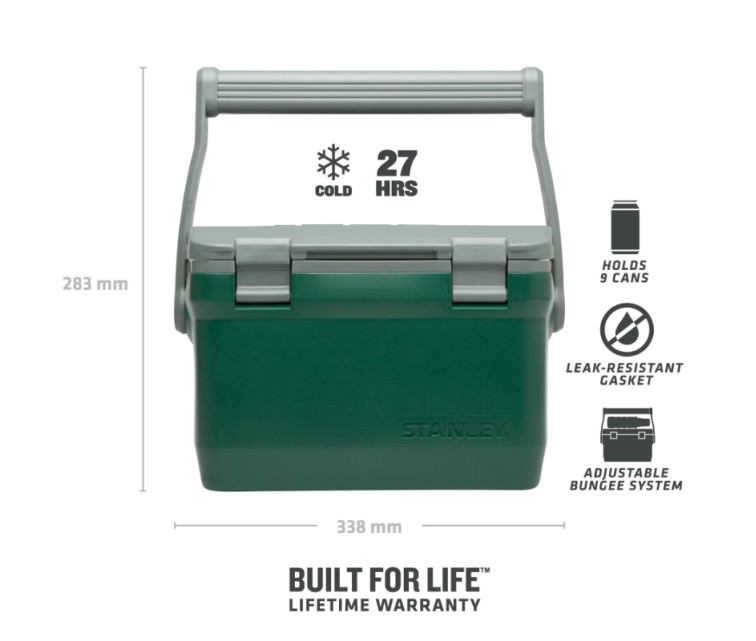 Cold box Adventure 6,6L green 2020