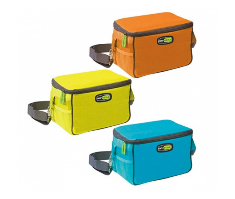 Thermal lunch bag Vela+ assorted, light blue/yellow/orange