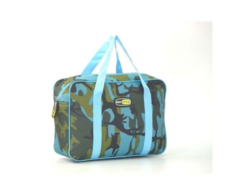 Camouflage 6 assorted thermal bag, fuchsia/blue/yellow/white