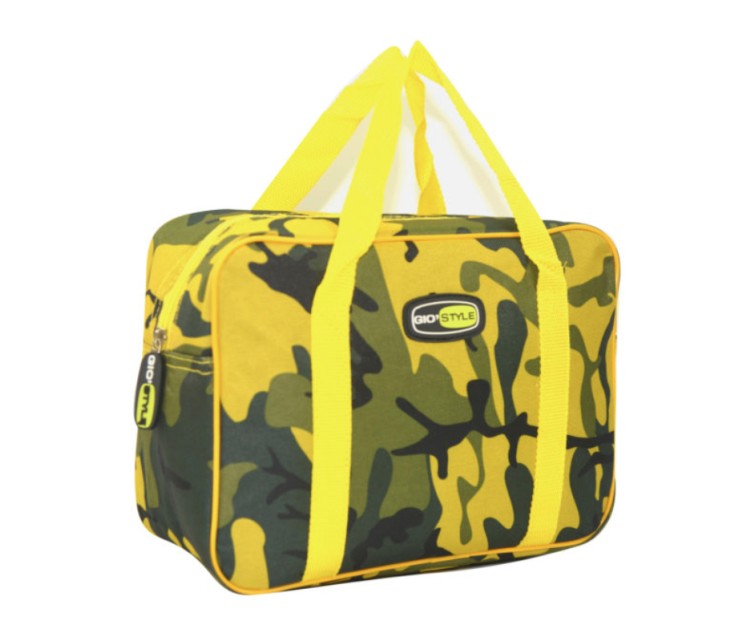 Camouflage 12 assorted thermal bag, fuchsia/blue/yellow/white