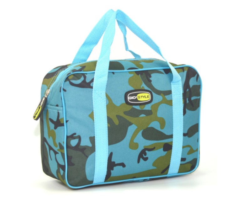 Camouflage 12 assorted thermal bag, fuchsia/blue/yellow/white