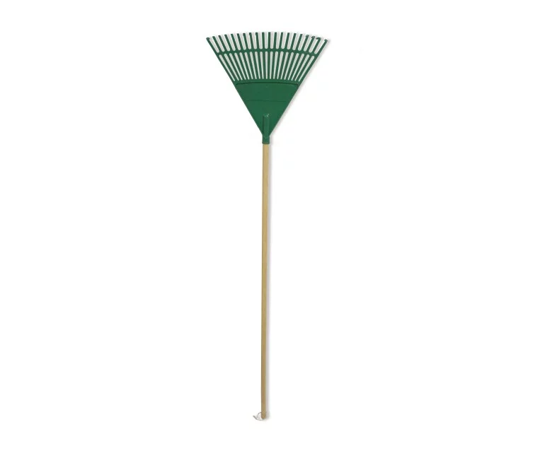 Lapų grėblys su rankena, 45 cm Lapų grėblys su rankena, 45 cm