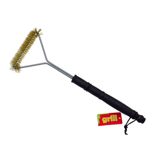 Grila birstīte ar misiņa stiepli, 45cm