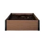 Kandiline lillepeenra ääris Maple Square, 106х106х32cm, pruun Kandiline lillepeenra ääris Maple Square, 106х106х32cm, pruun