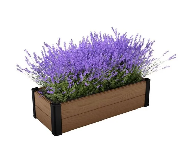 Ristkülikukujuline lillepeenra ääris Maple Trough, 106 x 52 x 32 cm, pruun Ristkülikukujuline lillepeenra ääris Maple Trough, 106 x 52 x 32 cm, pruun