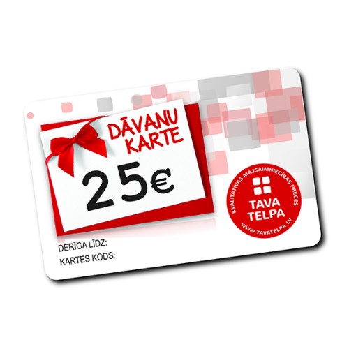 25€ gift voucher