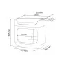 Pet transport and sleeping box 3in1 60x40,5x51cm Pet transport and sleeping box 3in1 60x40,5x51cm
