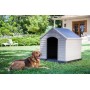 Домик для собак Dog House 95x99x99см серый