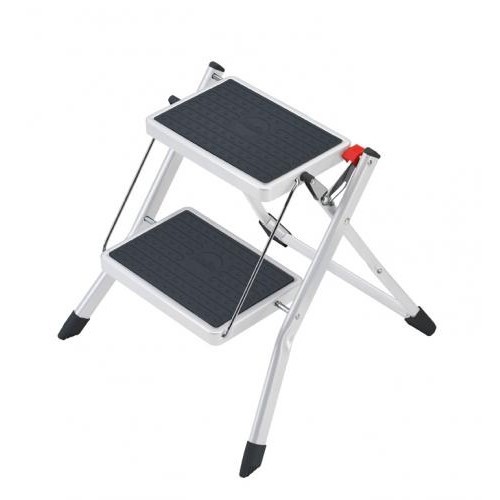 Pakāpienu soliņš salokāms MK60 StandardLine / tērauda / 2 pakāpieni / balts Pakāpienu soliņš salokāms MK60 StandardLine / tērauda / 2 pakāpieni / balts