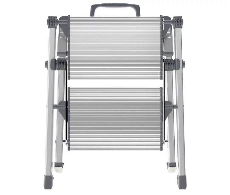 Folding step bench MK80 ComfortLine / aluminium / 2 steps Folding step bench MK80 ComfortLine / aluminium / 2 steps