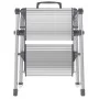 Folding step bench MK80 ComfortLine / aluminium / 2 steps Folding step bench MK80 ComfortLine / aluminium / 2 steps