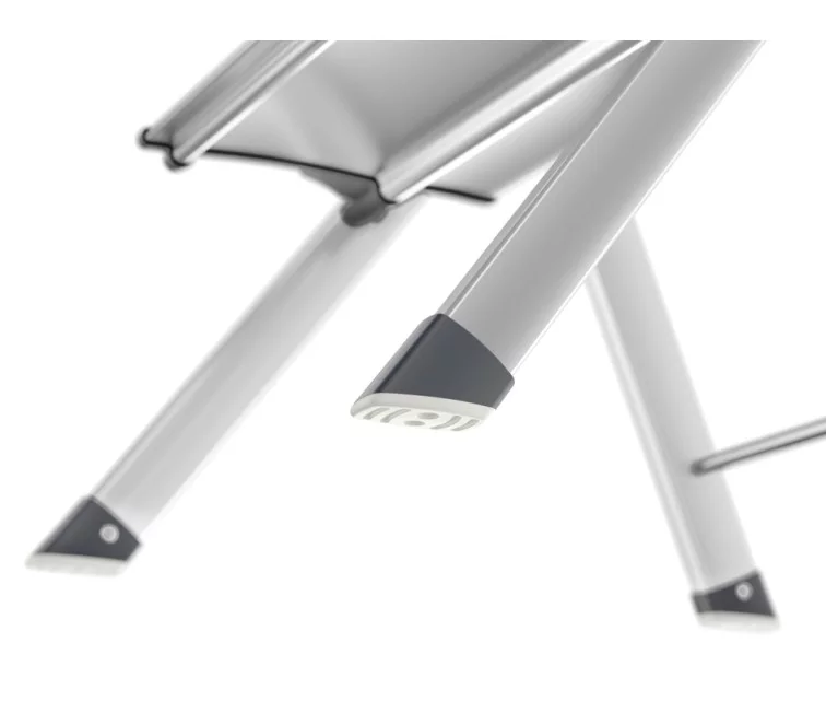 Folding step bench MK80 ComfortLine / aluminium / 2 steps Folding step bench MK80 ComfortLine / aluminium / 2 steps