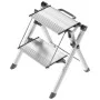 Folding step bench MK80 ComfortLine / aluminium / 2 steps Folding step bench MK80 ComfortLine / aluminium / 2 steps