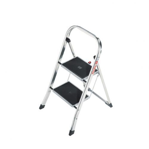 Pakāpienu soliņš salokāms K70 StandardLine / alumīnija / 2 pakāpieni, drošības rokturis  Pakāpienu soliņš salokāms K70 StandardLine / alumīnija / 2 pakāpieni, drošības rokturis