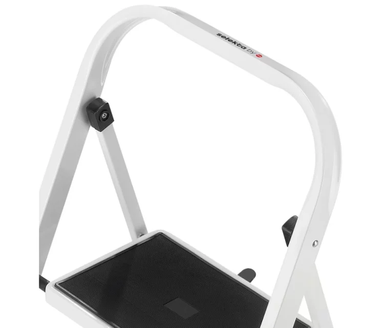 Pakāpienu soliņš salokāms K40 BasicLine / tērauda / 3 pakāpieni, drošības rokturis Pakāpienu soliņš salokāms K40 BasicLine / tērauda / 3 pakāpieni, drošības rokturis