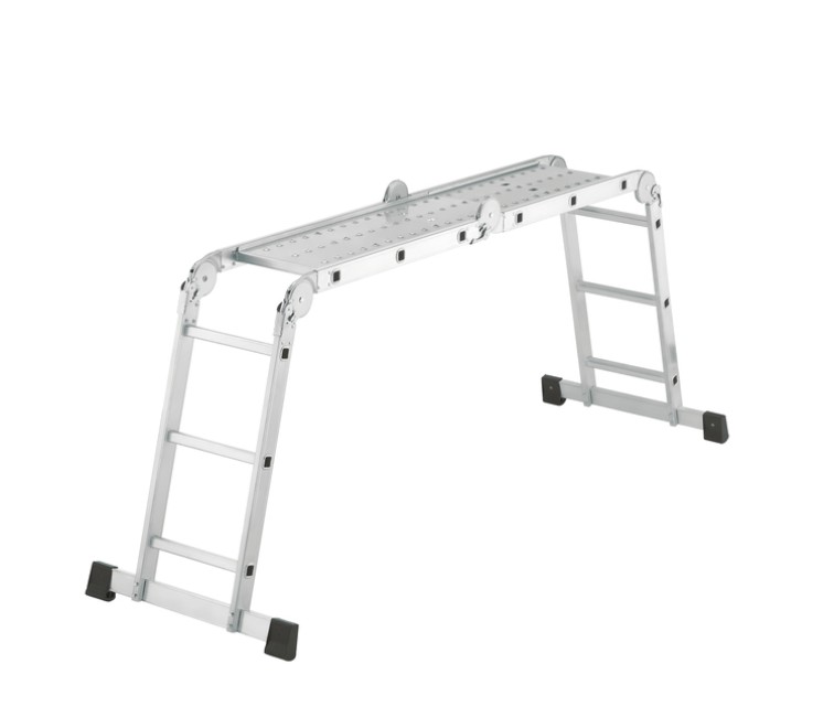 M60 universal ladder / aluminium / 4x3 steps