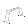 M60 universal ladder / aluminium / 4x3 steps