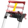 Household ladder L100 TopLine / aluminium / 5 steps