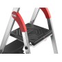 Household ladder L100 TopLine / aluminium / 6 steps
