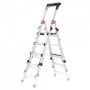 TL100 TopLine household ladder / aluminium / 3-5 steps