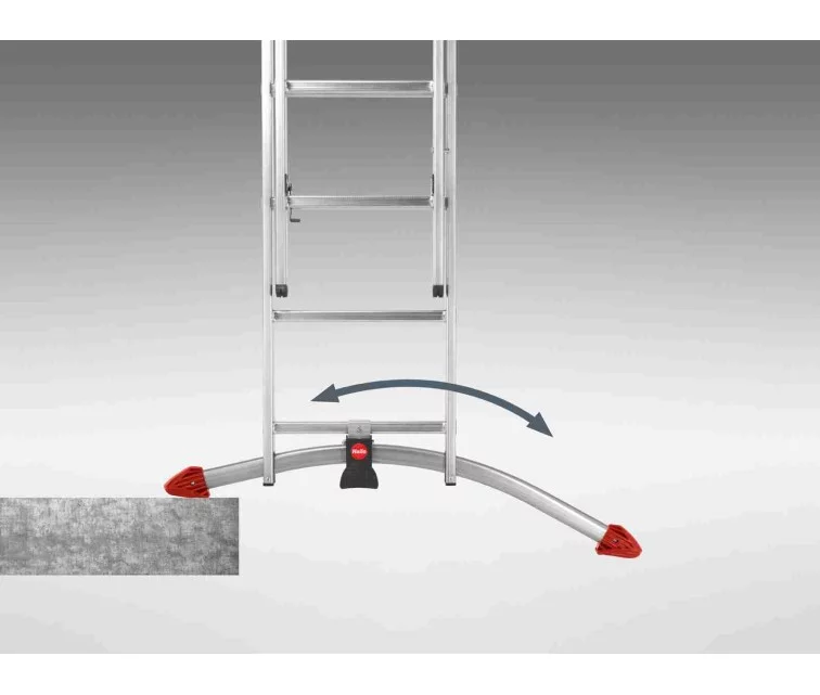 Kombineeritud redel S100 Hailo ProfiLOT / alumiinium / 3x12 astet Kombineeritud redel S100 Hailo ProfiLOT / alumiinium / 3x12 astet