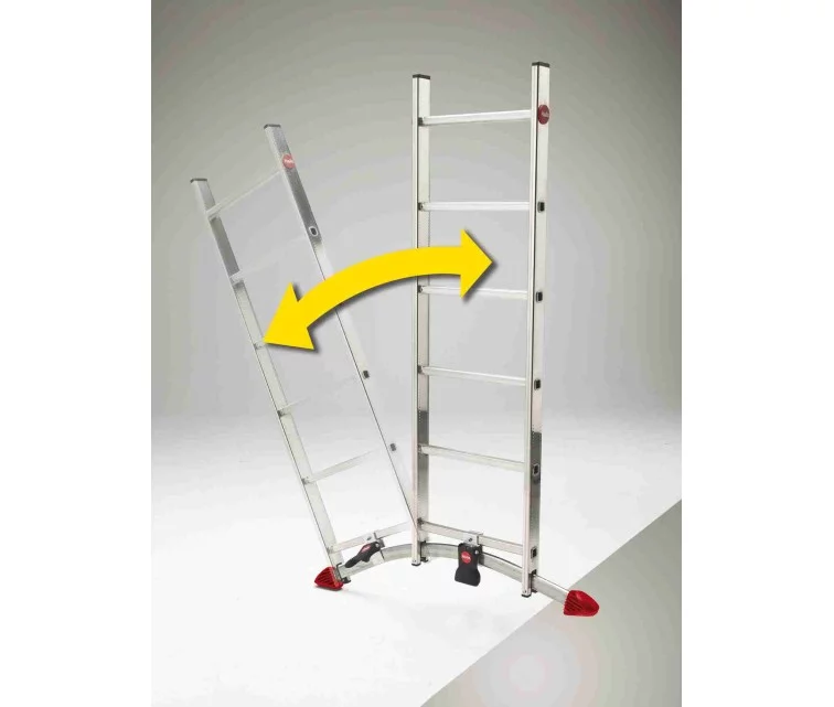 Kombineeritud redel S100 Hailo ProfiLOT / alumiinium / 3x12 astet Kombineeritud redel S100 Hailo ProfiLOT / alumiinium / 3x12 astet