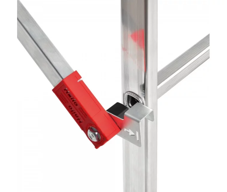 Kopėčios G60 iš aliuminio, 2x12 laiptelių Pastoliai G60 / aliuminis / 2x12 pakopų