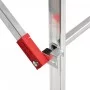 Kopėčios G60 iš aliuminio, 2x12 laiptelių Pastoliai G60 / aliuminis / 2x12 pakopų
