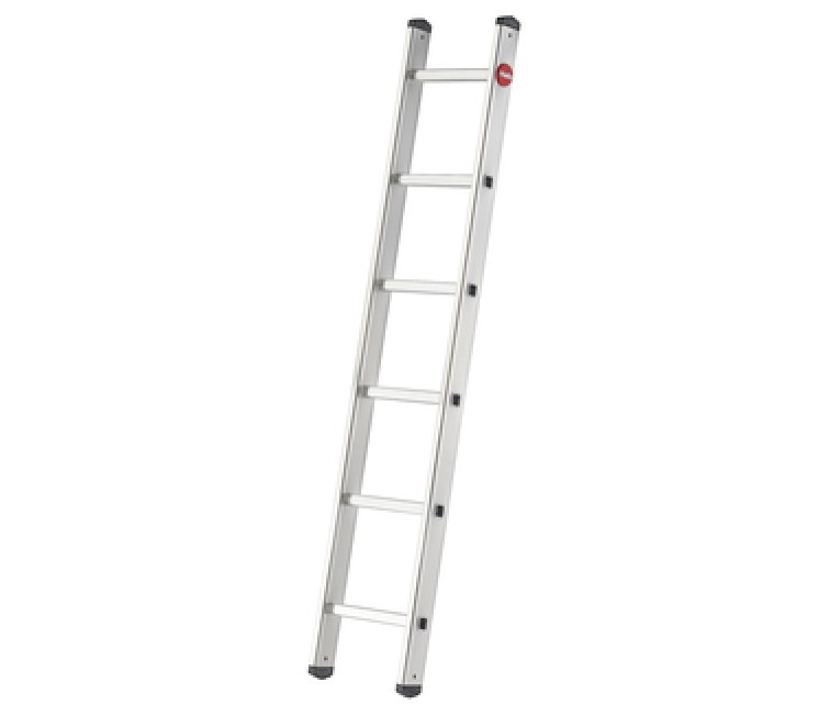 Stairs S60 ProfiStep uno / aluminium / 1x6 steps