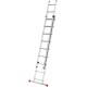Kāpnes S80 ProfiStep duo / alumīnija / 2x9 pakāpieni Kāpnes S80 ProfiStep duo / alumīnija / 2x9 pakāpieni