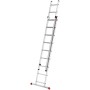 S80 ProfiStep duo stairs / aluminium / 2x9 steps