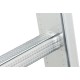 Kāpnes S80 ProfiStep duo / alumīnija / 2x9 pakāpieni