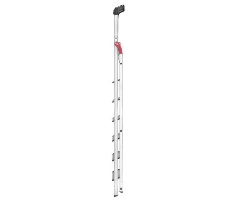 Household ladder L80 ComfortLine / aluminium / 7 steps