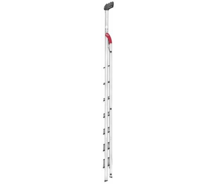 Household ladder L80 ComfortLine / aluminium / 8 steps