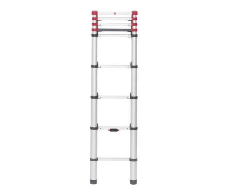 Telescopic ladder T80 FlexLine / aluminium / 9 steps