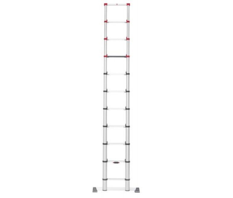 Стремянка телескопическая T80 FlexLine / алюминиевая / 11 ступеней