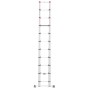 Telescopic ladder T80 FlexLine / aluminium / 11 steps