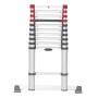 Telescopic ladder T80 FlexLine / aluminium / 11 steps