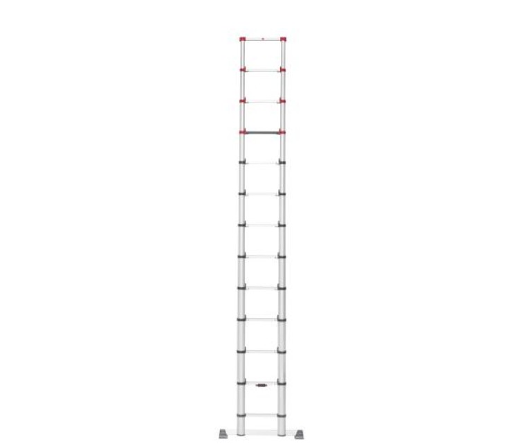 Telescopic ladder T80 FlexLine / aluminium / 13 steps